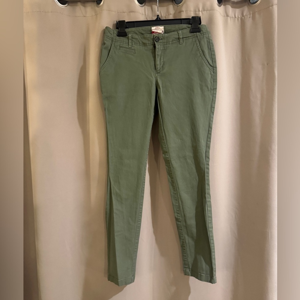 Merona Women's Modern Fit Green Pants